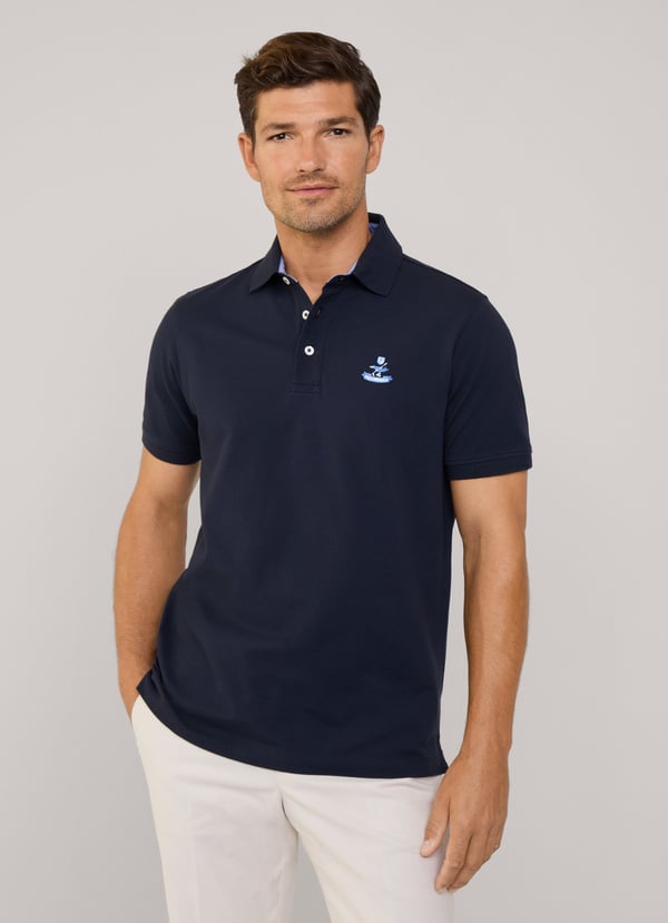 Façonnable Polo Pima Fit Regular