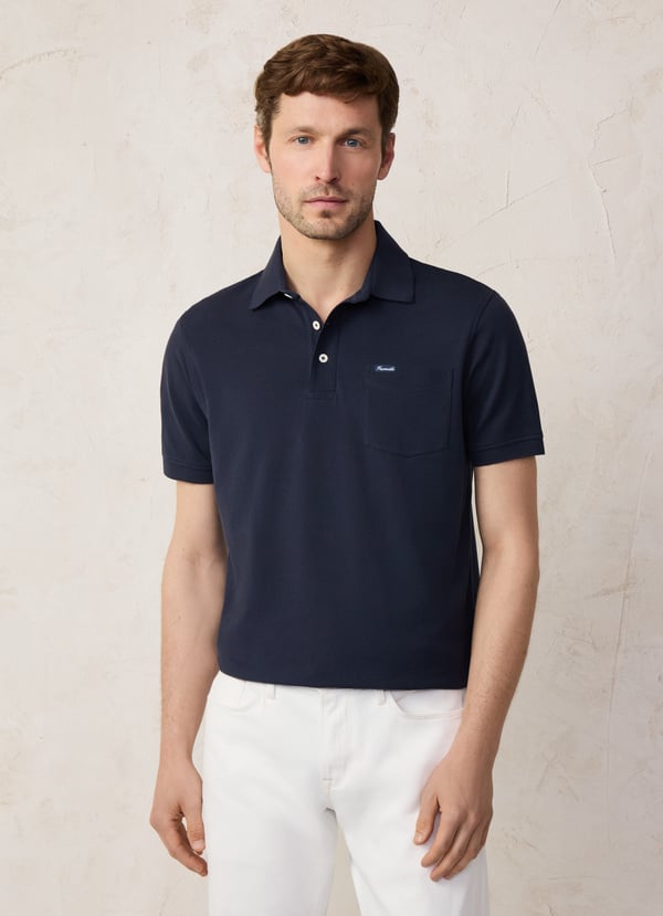 Façonnable Polo Pima Fit Regular