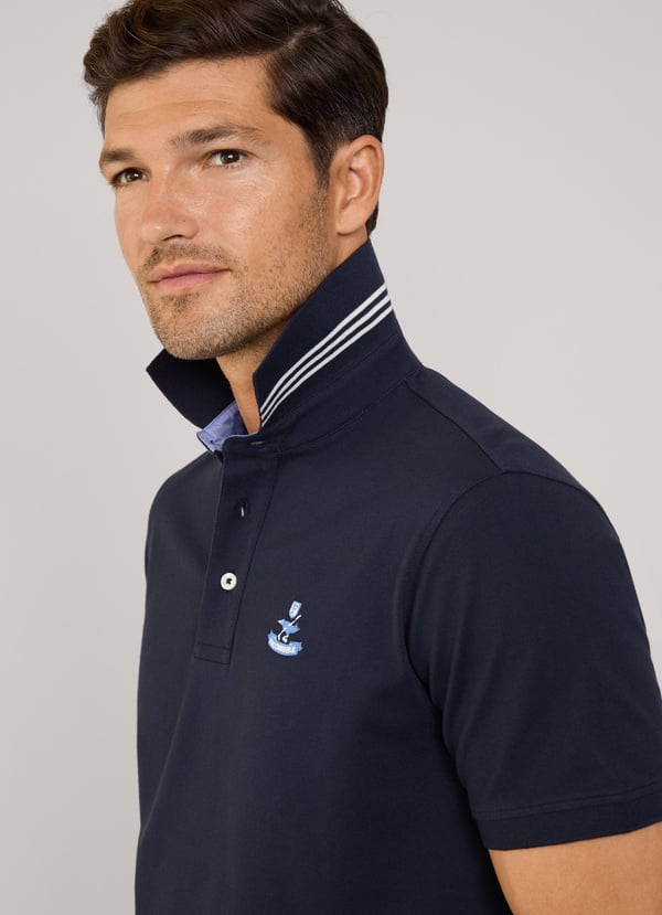 Façonnable Polo Pima Fit Regular