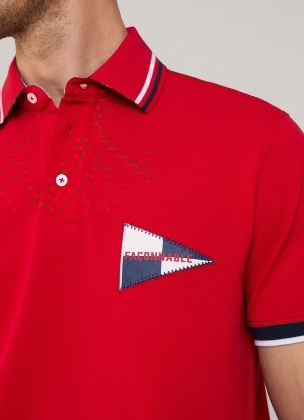 Façonnable Polo Piqué Fit Regular