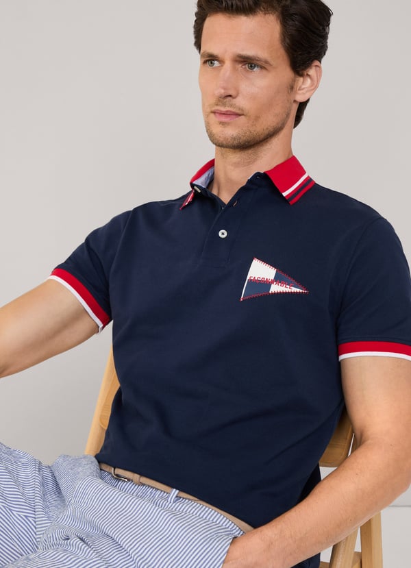 Façonnable polo piqué fit regular