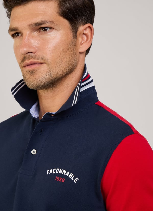 Façonnable Polo Piqué Fit Regular