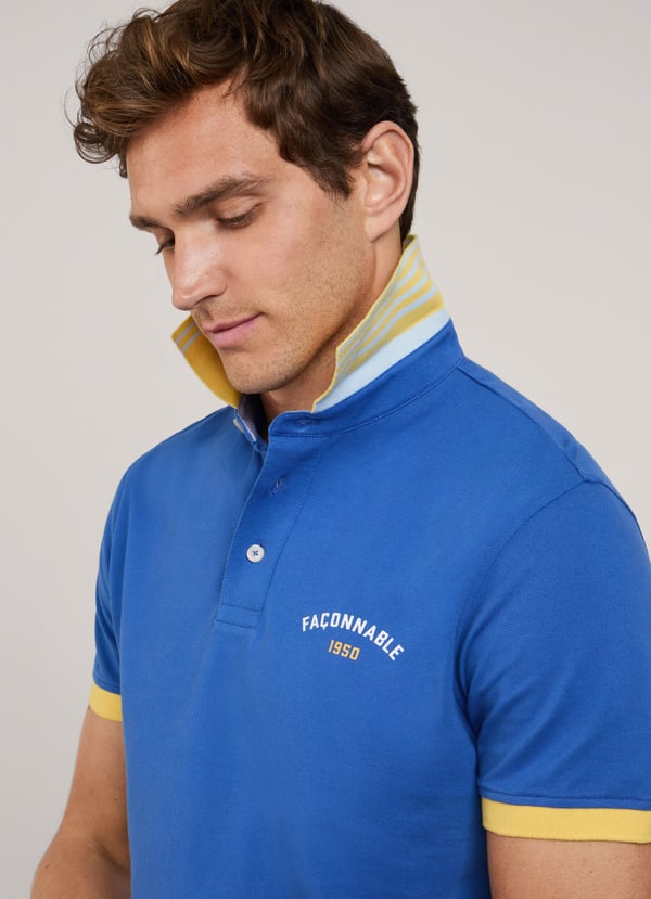 Façonnable Polo Piqué Fit Regular