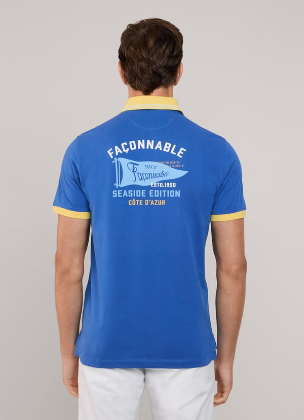 Façonnable Polo Piqué Fit Regular