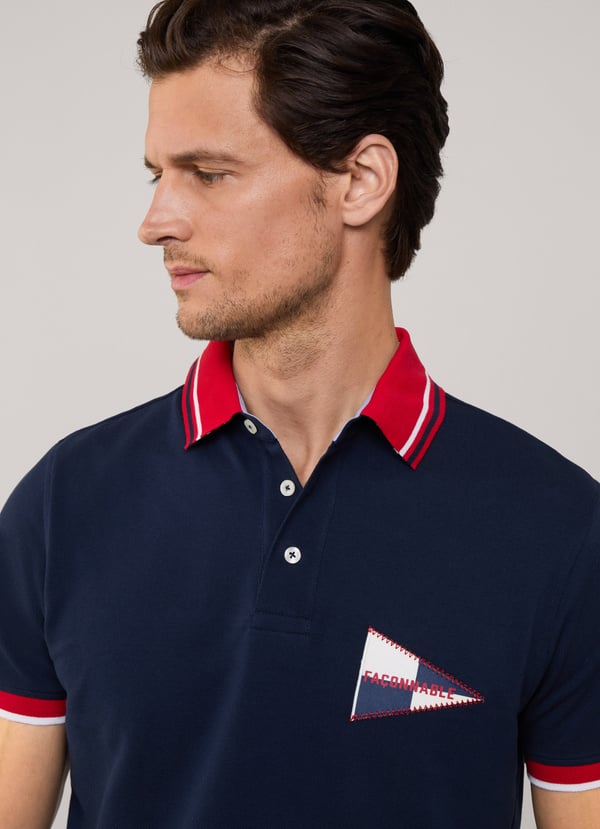 Façonnable Polo Piqué Fit Regular