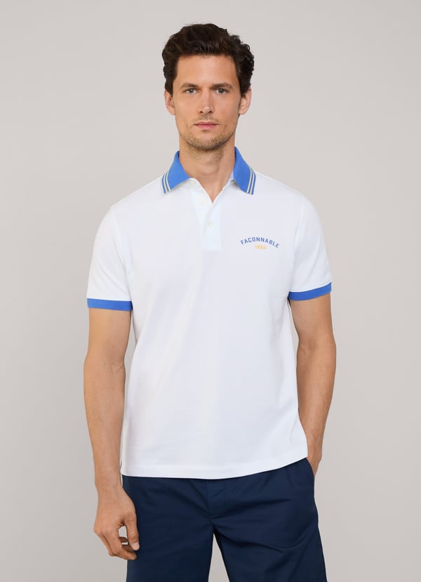 Façonnable Polo Piqué Fit Regular