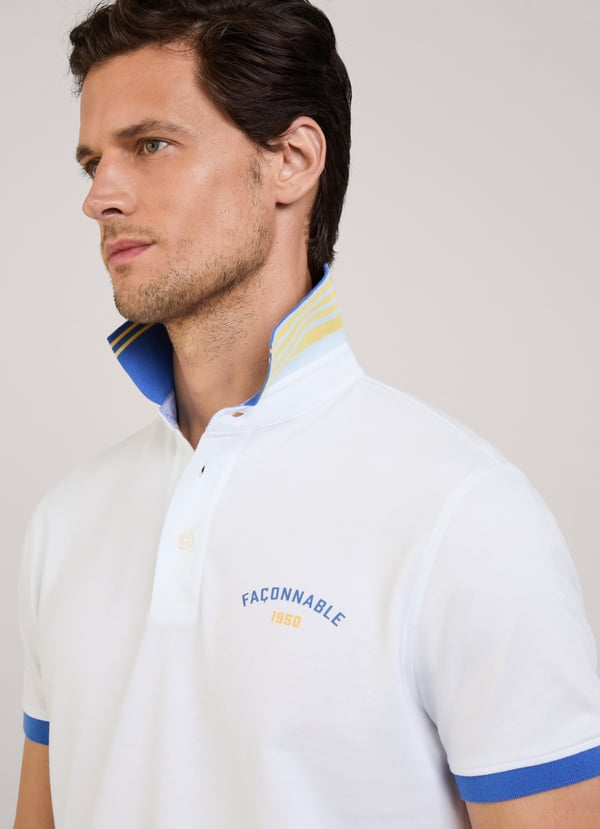 Façonnable Polo Piqué Fit Regular
