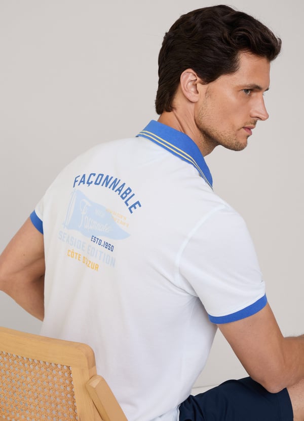 Façonnable polo piqué fit regular