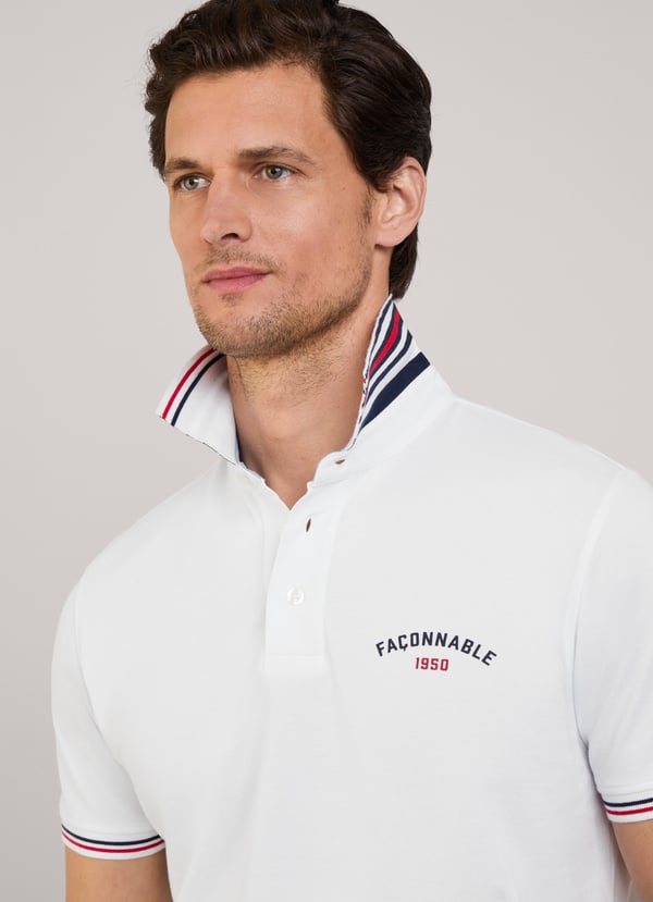 Façonnable Polo Piqué Fit Regular