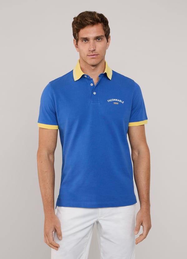Façonnable Polo Piqué Fit Regular
