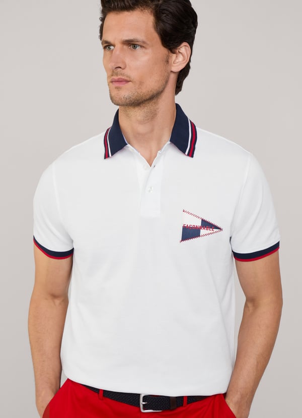 Façonnable polo piqué fit regular