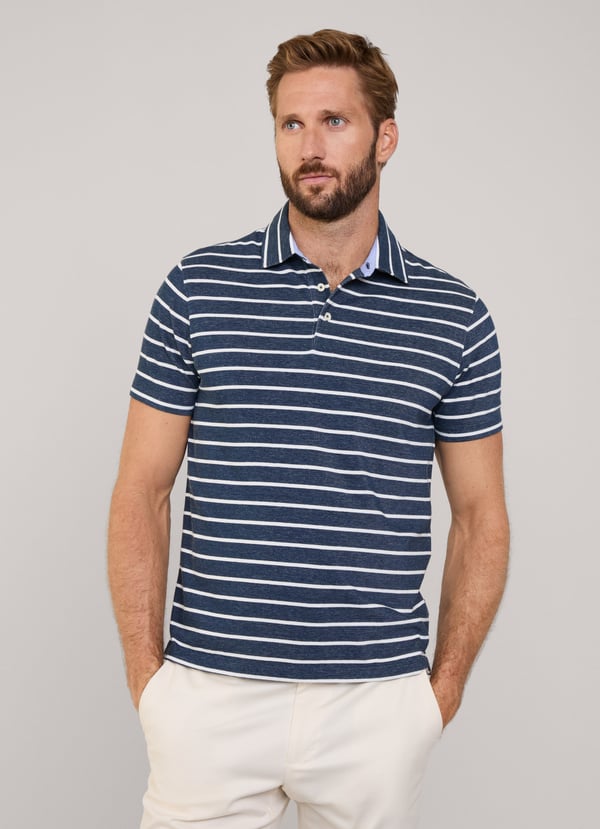 Façonnable Polo Rayas Fit Regular