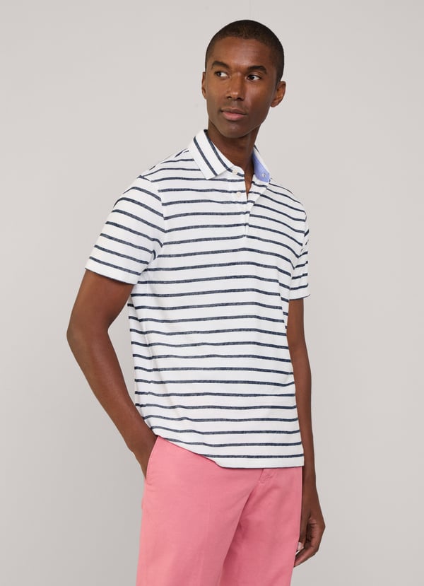 Façonnable Polo Rayas Fit Regular