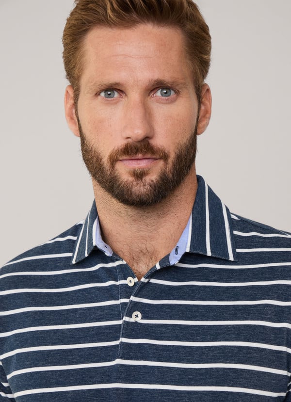 Façonnable Polo Rayas Fit Regular