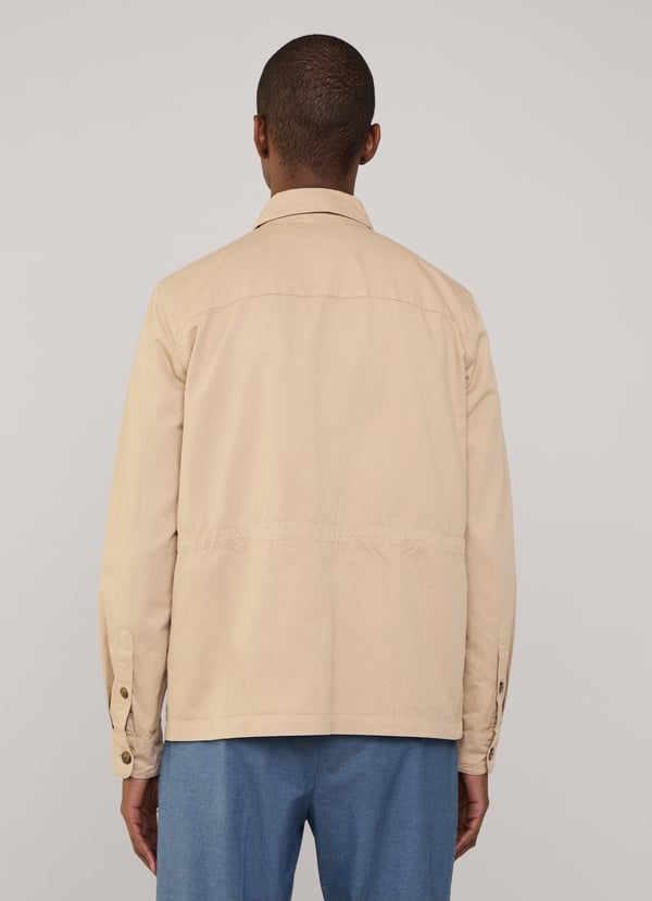 Façonnable Sobrecamisa Cargo Lino Algodón