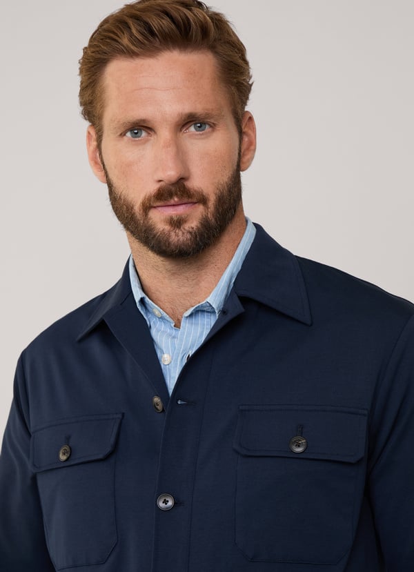 Façonnable Sobrecamisa Con Bolsillos Solapa