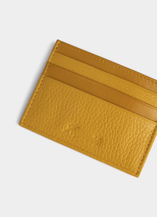 Façonnable Tarjetero De Piel