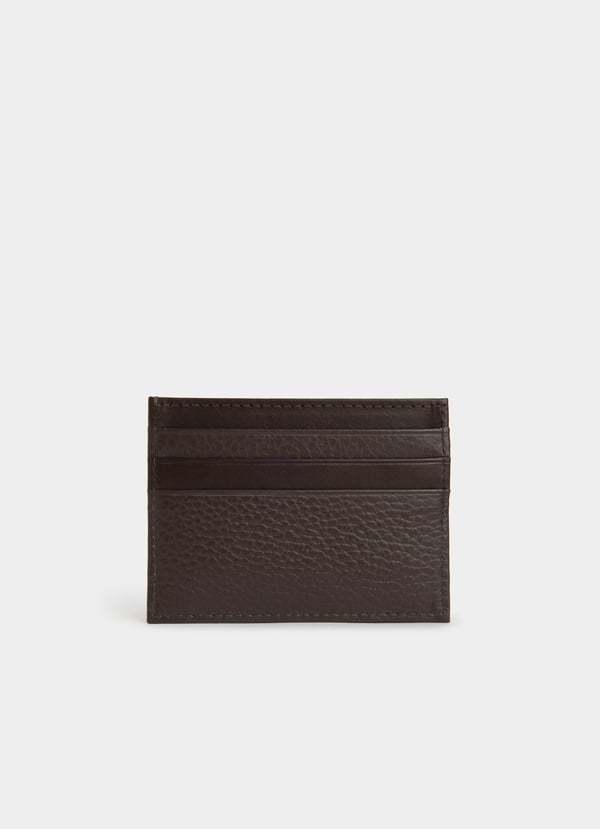 Façonnable Tarjetero De Piel