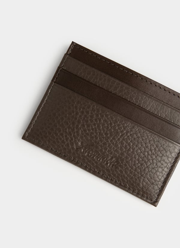 Façonnable Tarjetero De Piel