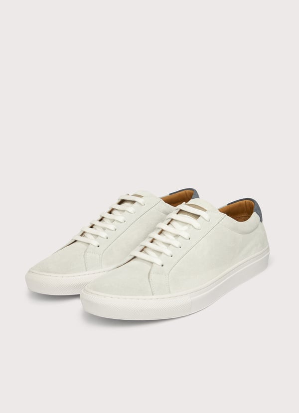 Façonnable Zapatillas De Ante Bicolor