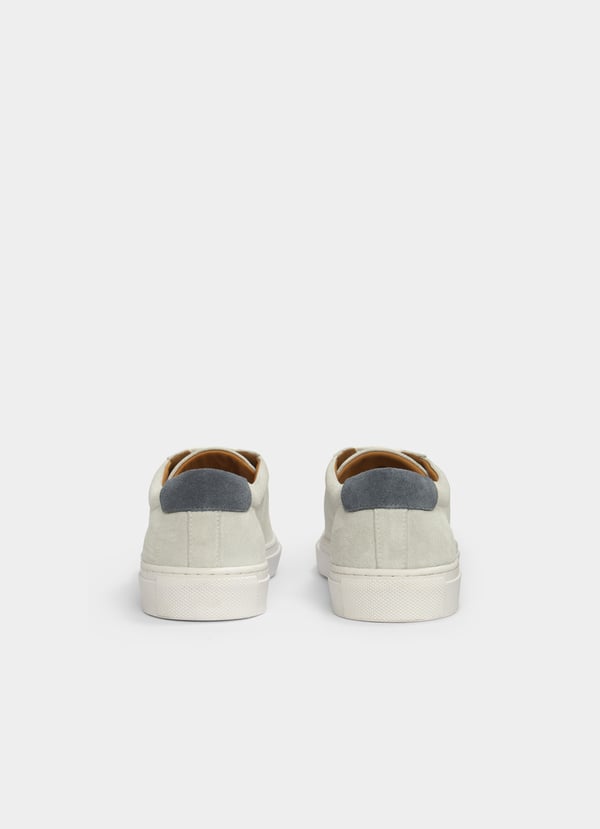 Façonnable Zapatillas De Ante Bicolor