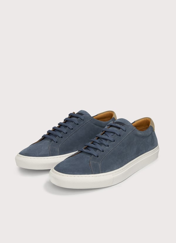 Façonnable Zapatillas De Ante Bicolor