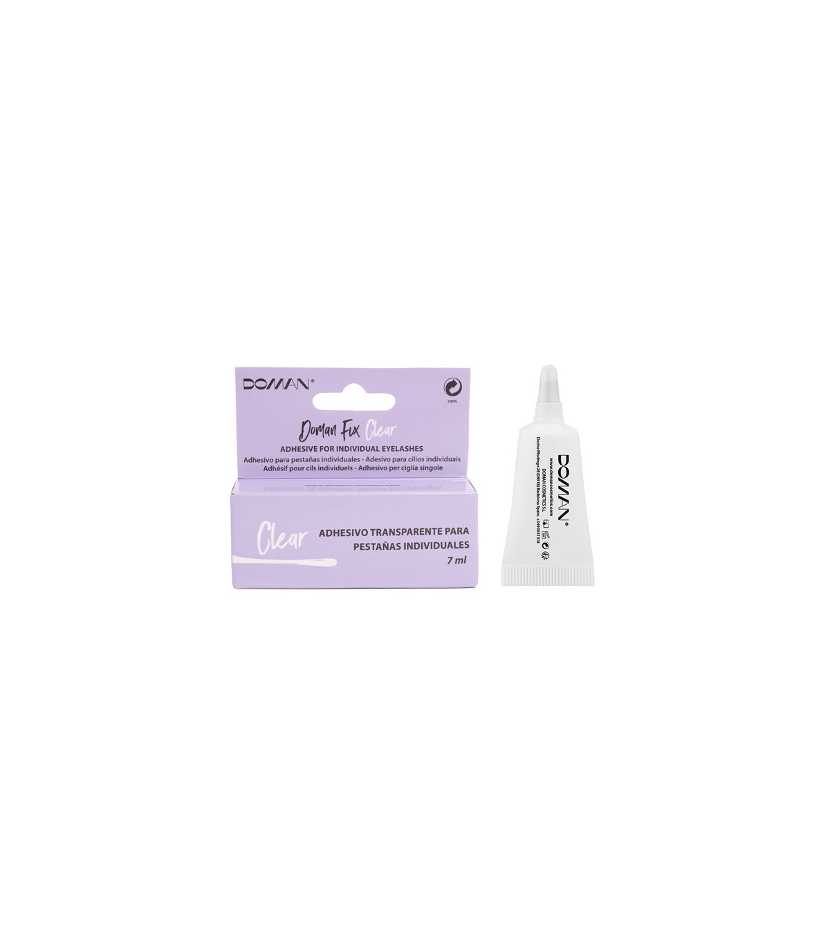 Fama fabre ADHESIVO PESTAÑAS DOMAN FIX TRANSPARENTE 7 ml