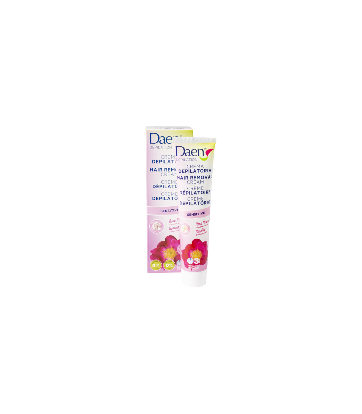Fama fabre CREMA DEPILATORIA DAEN ROSA MOSQUETA 125 ML