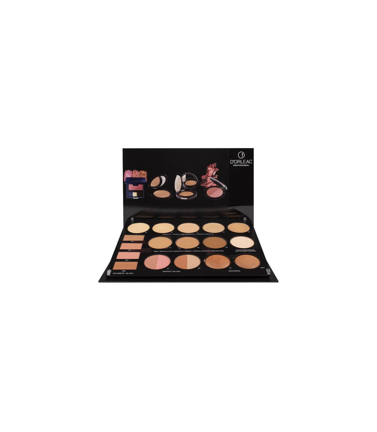 Fama fabre EXPOSITOR D'ORLEAC MAQUILLAJES 2 + UDS VENTA