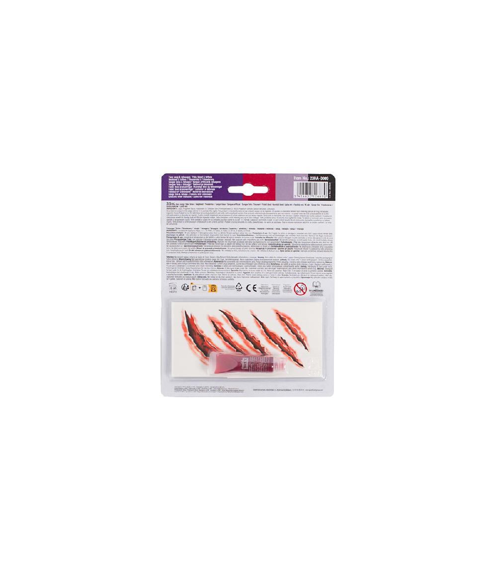 Fama Fabre KIT TATTOO HERIDAS FALSA SANGRE