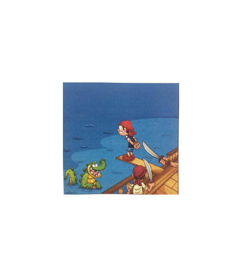 Fama fabre PEINADOR INFANTIL COCODRILO (80X105)