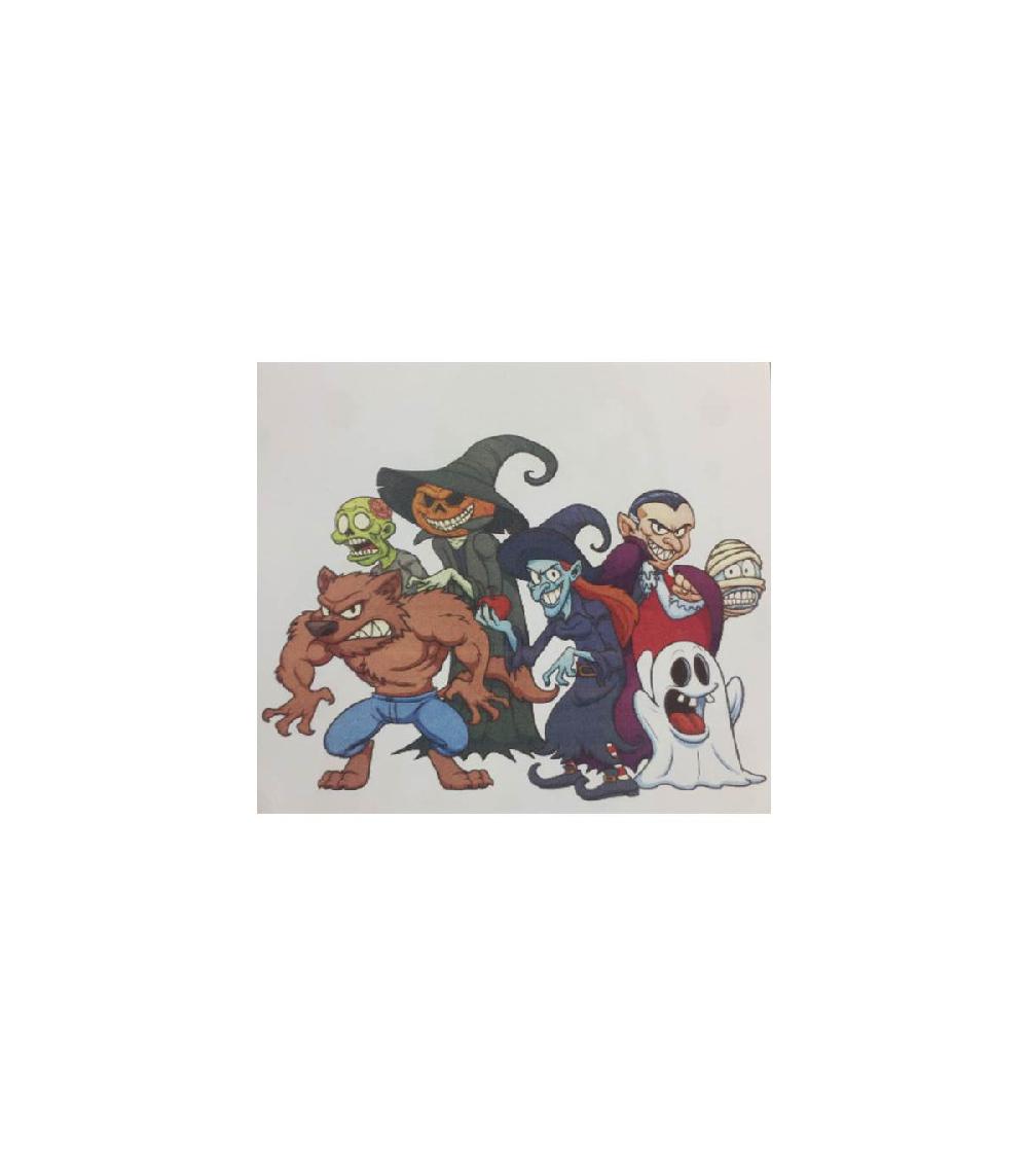 Fama Fabre PEINADOR INFANTIL MONSTRUOS (80X105)