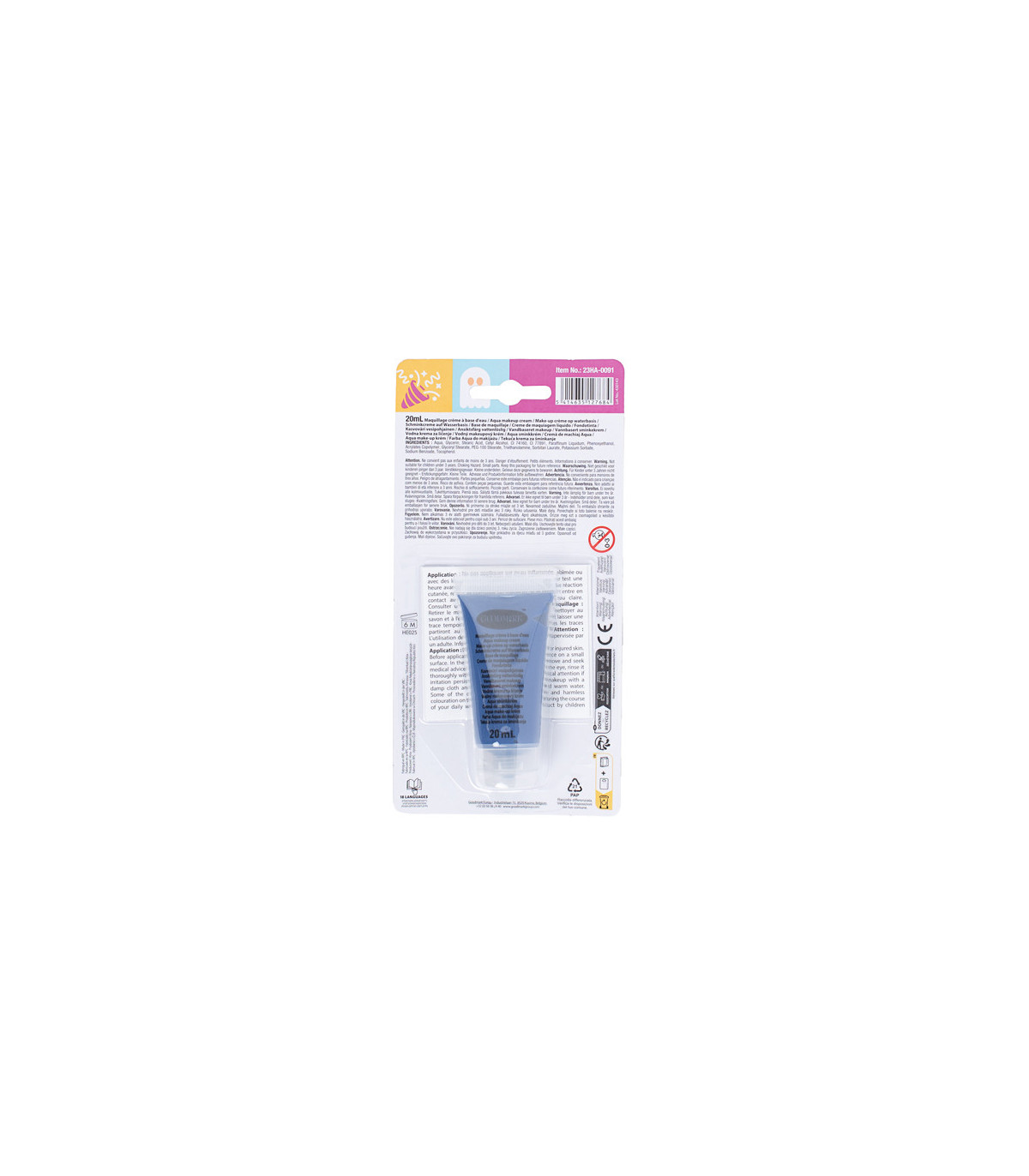 Fama fabre TUBO MAQUILLAJE AL AGUA 20 ml - AZUL