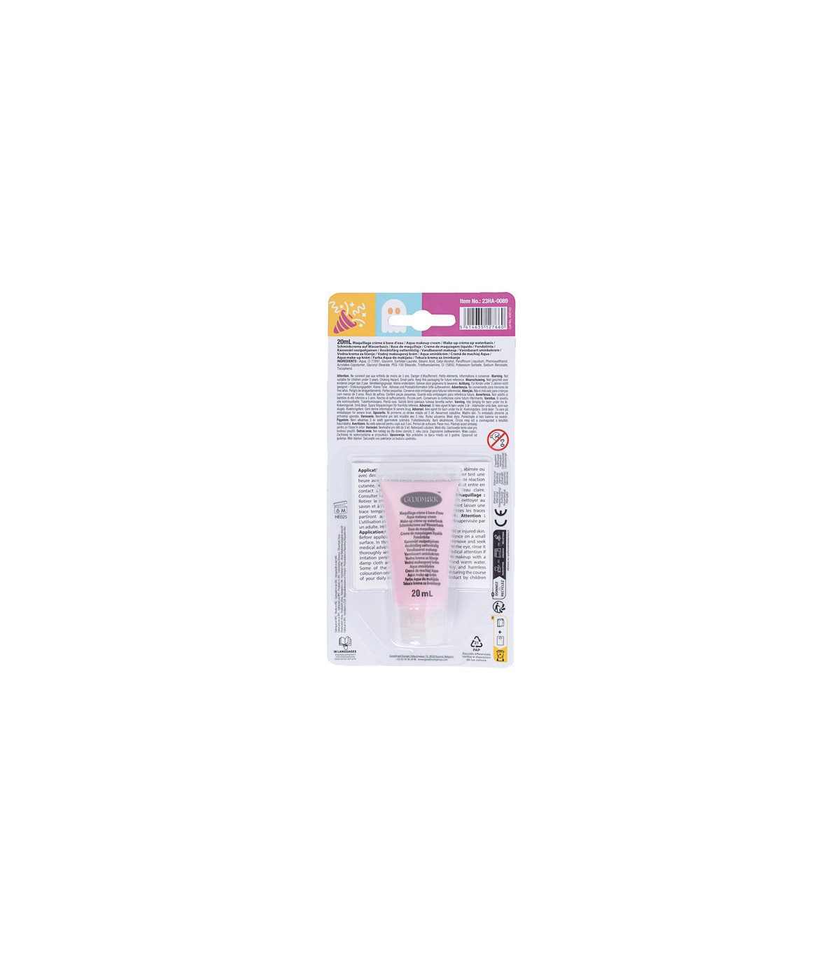 Fama Fabre TUBO MAQUILLAJE AL AGUA 20 Ml - ROSA