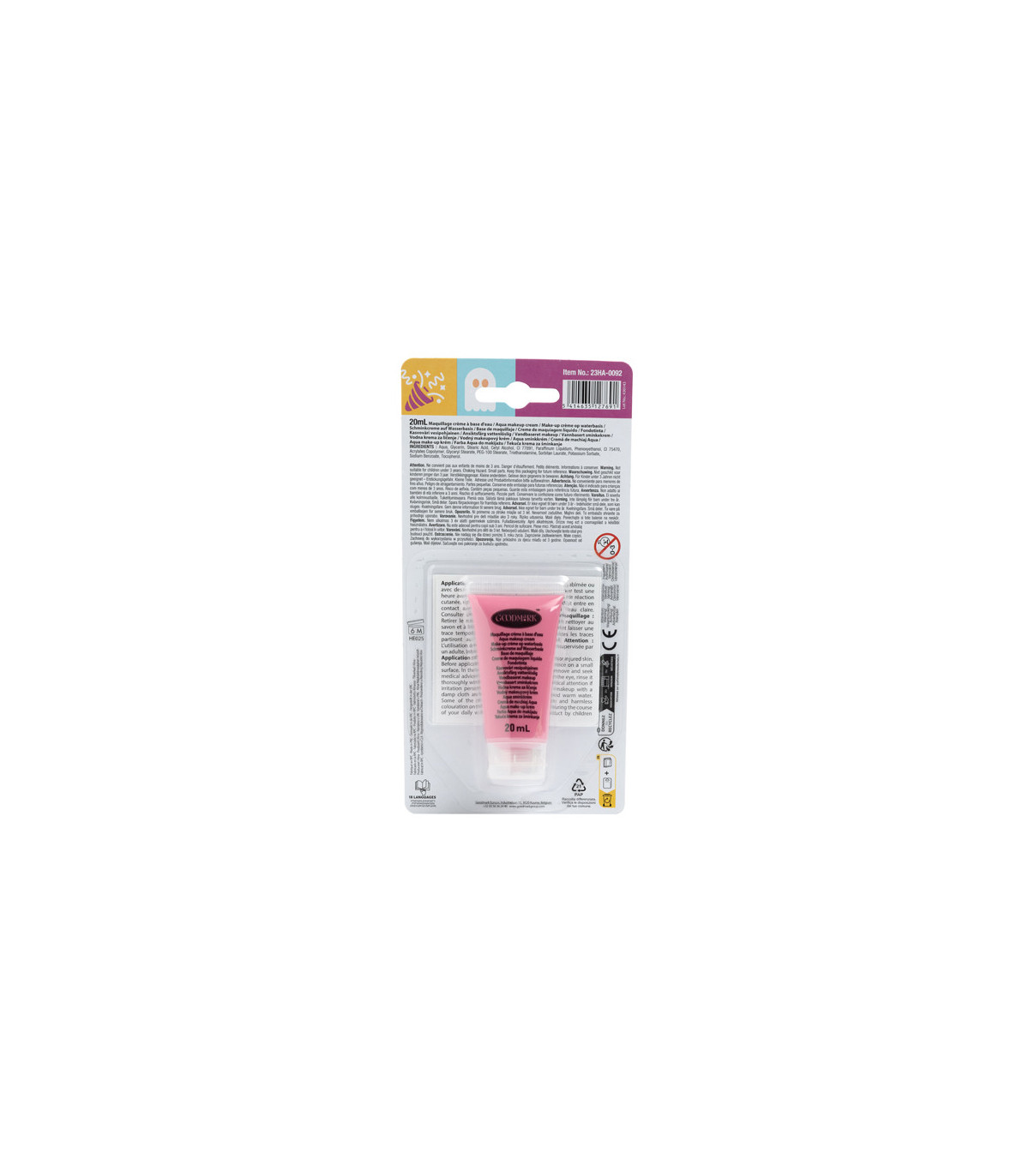 Fama fabre TUBO MAQUILLAJE AL AGUA 20 ml - ROSA