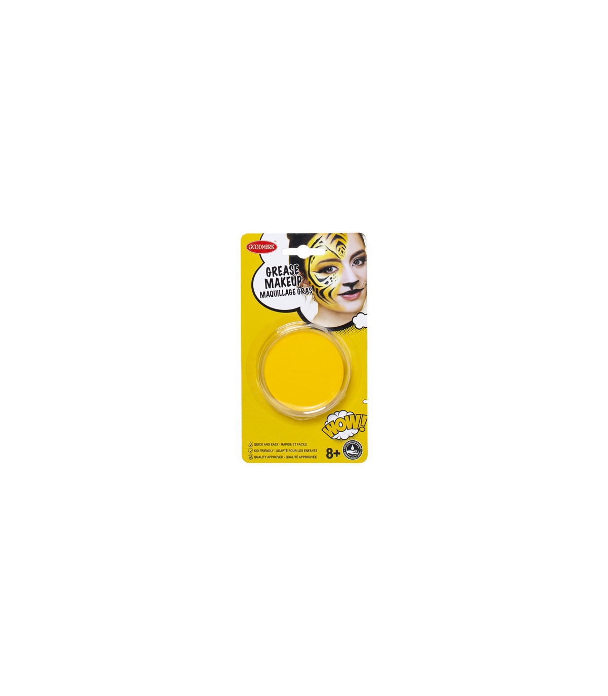 Fama fabre MAQUILLAJE CARNAVAL CREMOSO GOODMARK AMARILLO 14 G