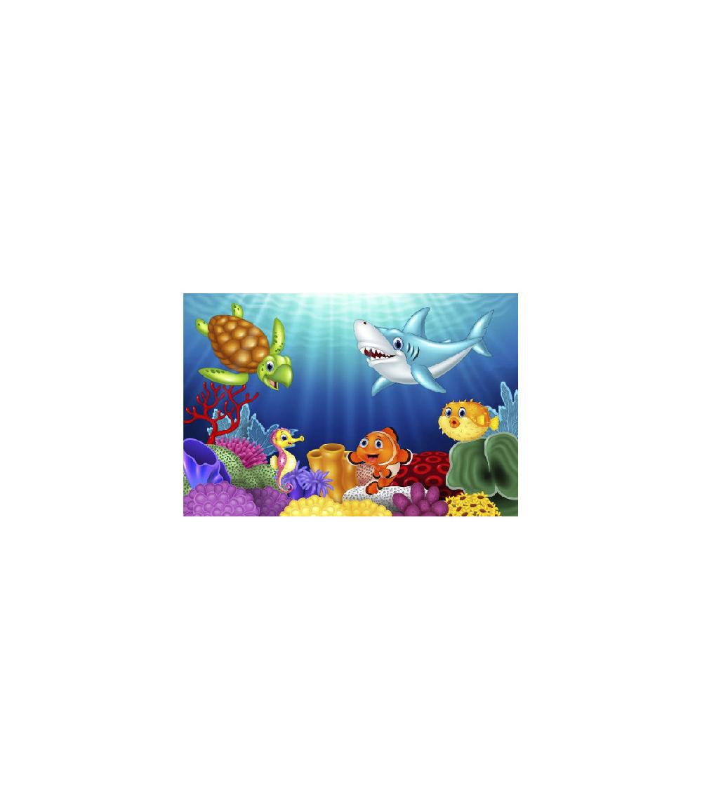 Fama fabre PEINADOR INFANTIL HIGIÉNICO PECES (80X120)