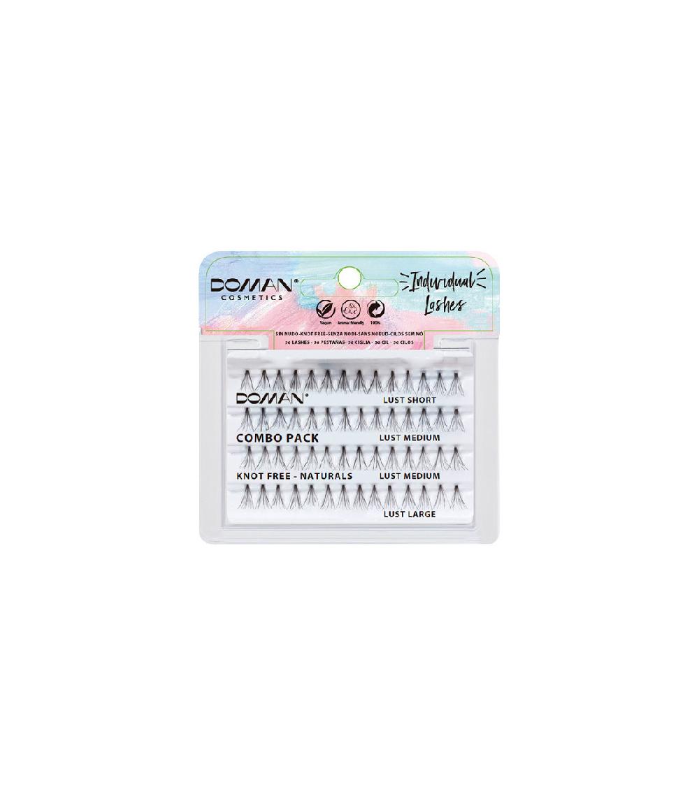 Fama Fabre PESTAÑAS INDIVIDUALES SIN NUDO LUST COMBO