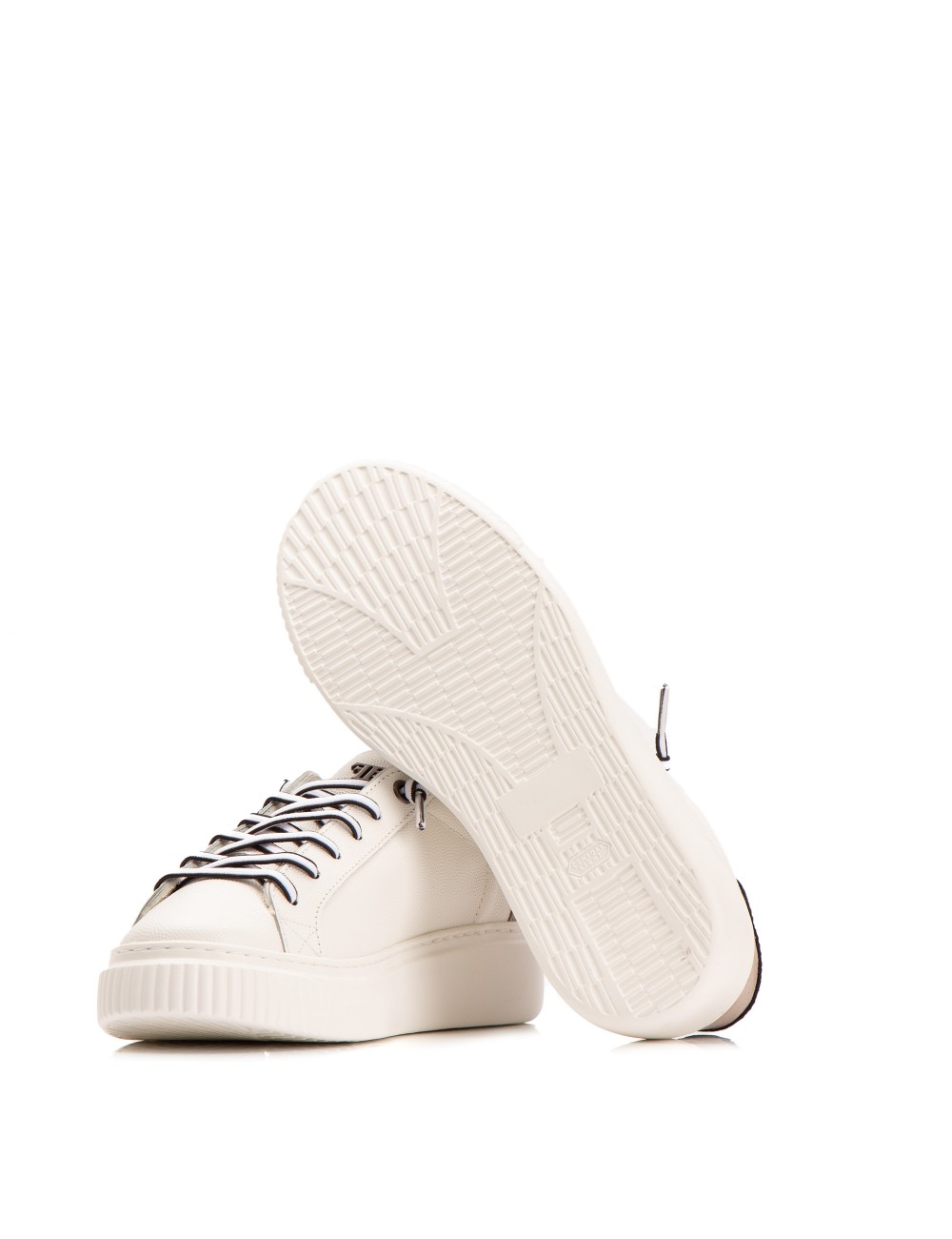 Farrutx BADDY Piel Grabada Lagarto Blanca