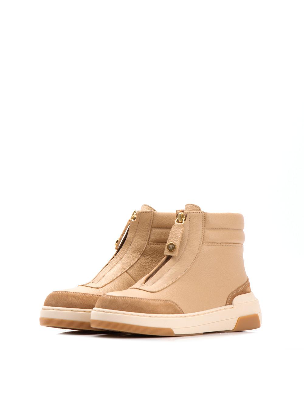 Farrutx BILLY Piel Bombeada-velour Tostado