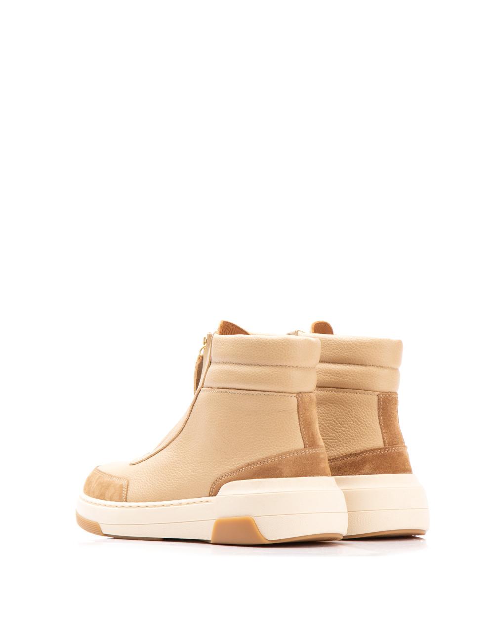 Farrutx BILLY Piel Bombeada-velour Tostado