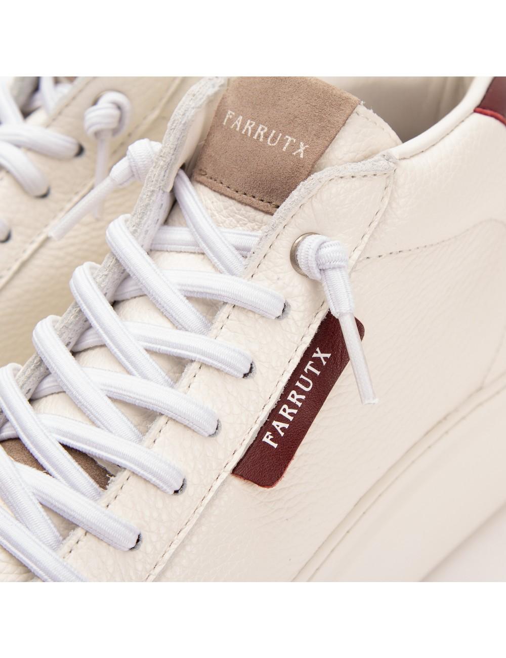 Farrutx BONNIE Piel Bombeada Blanco