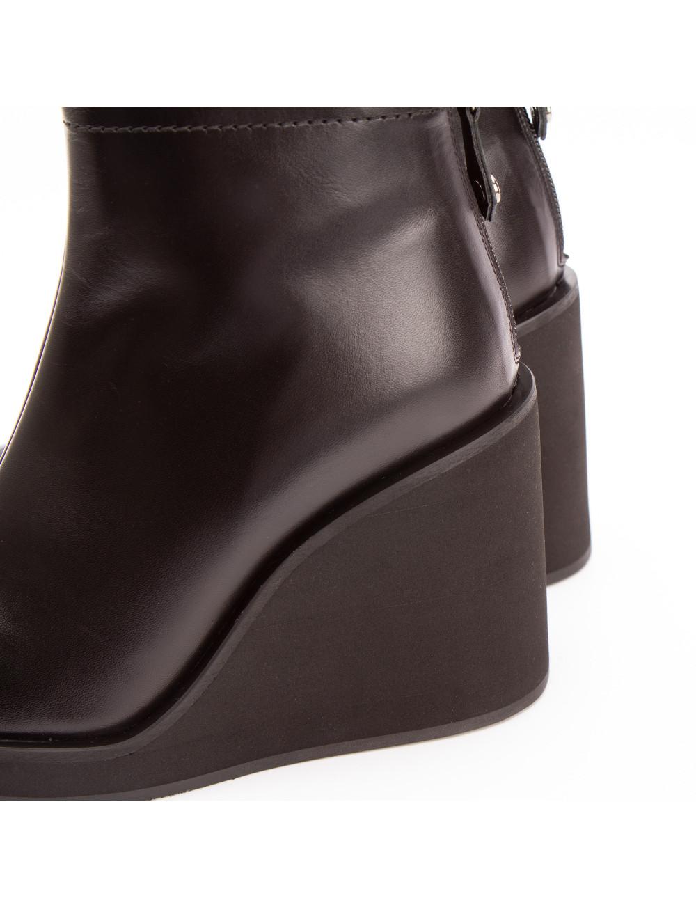 Farrutx BROOKE Natur Calf Negro