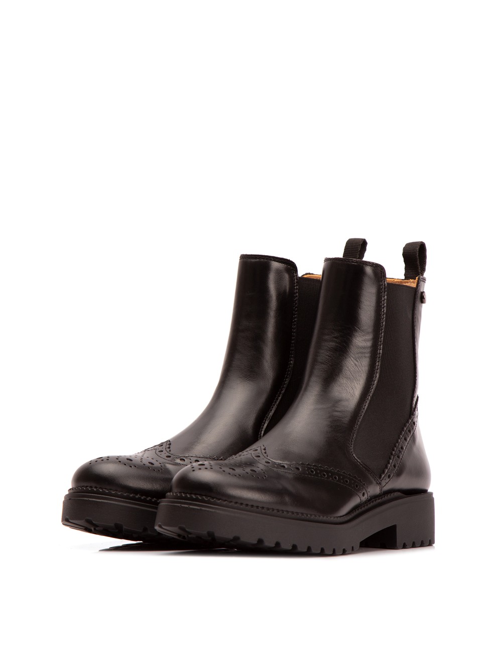 Farrutx GEMELA Natur Calf Negro