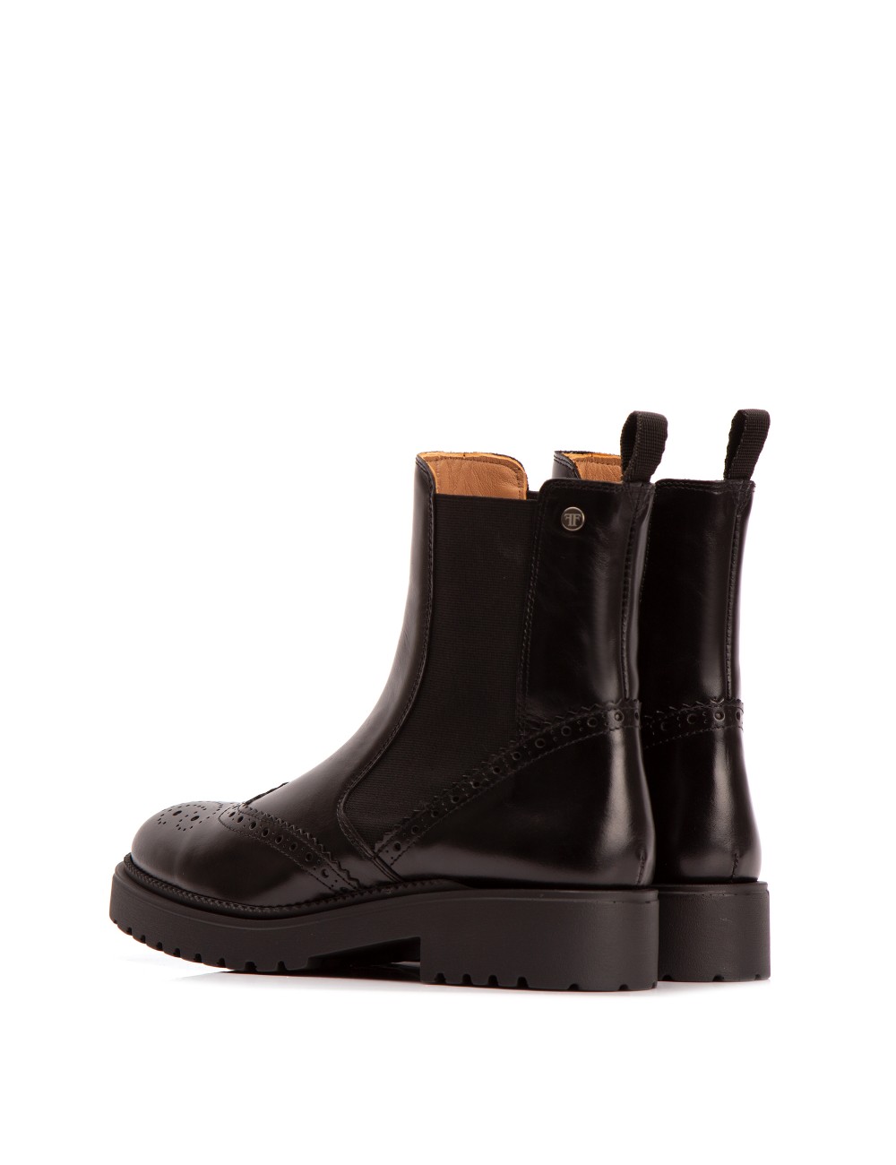 Farrutx GEMELA Natur Calf Negro