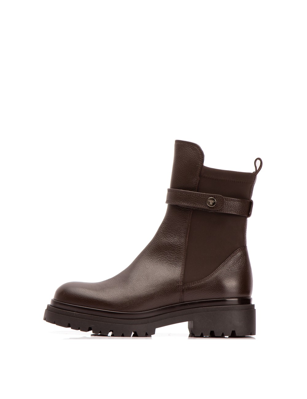 Farrutx HALLE Piel bombeada cafe