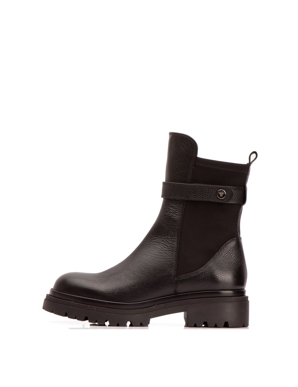 Farrutx HALLE Piel bombeada negra