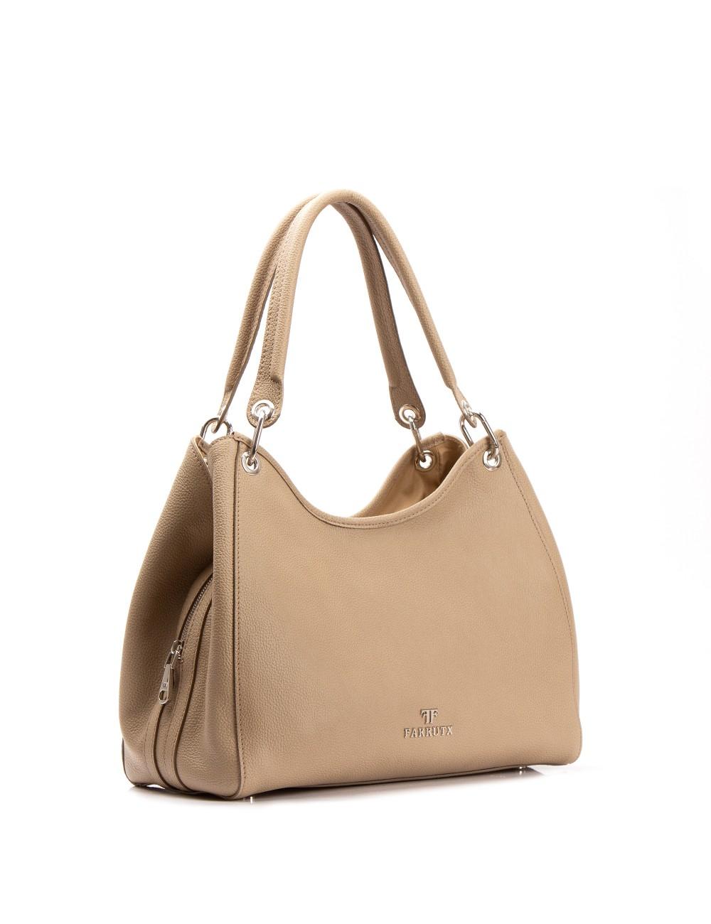 Farrutx KAILUA Piel bombeada taupe