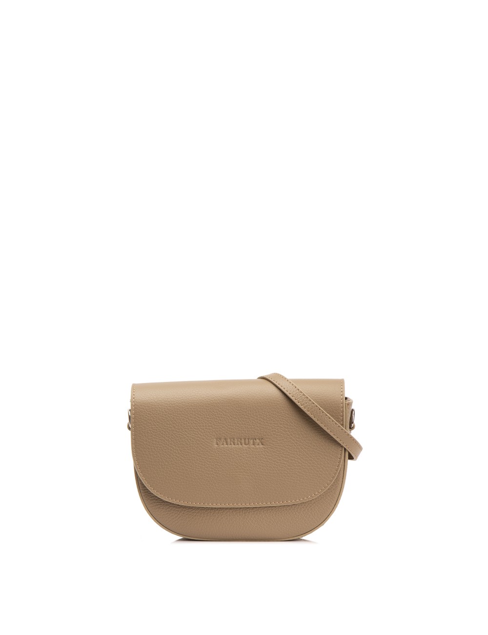 Farrutx KALETA Piel bombeada taupe