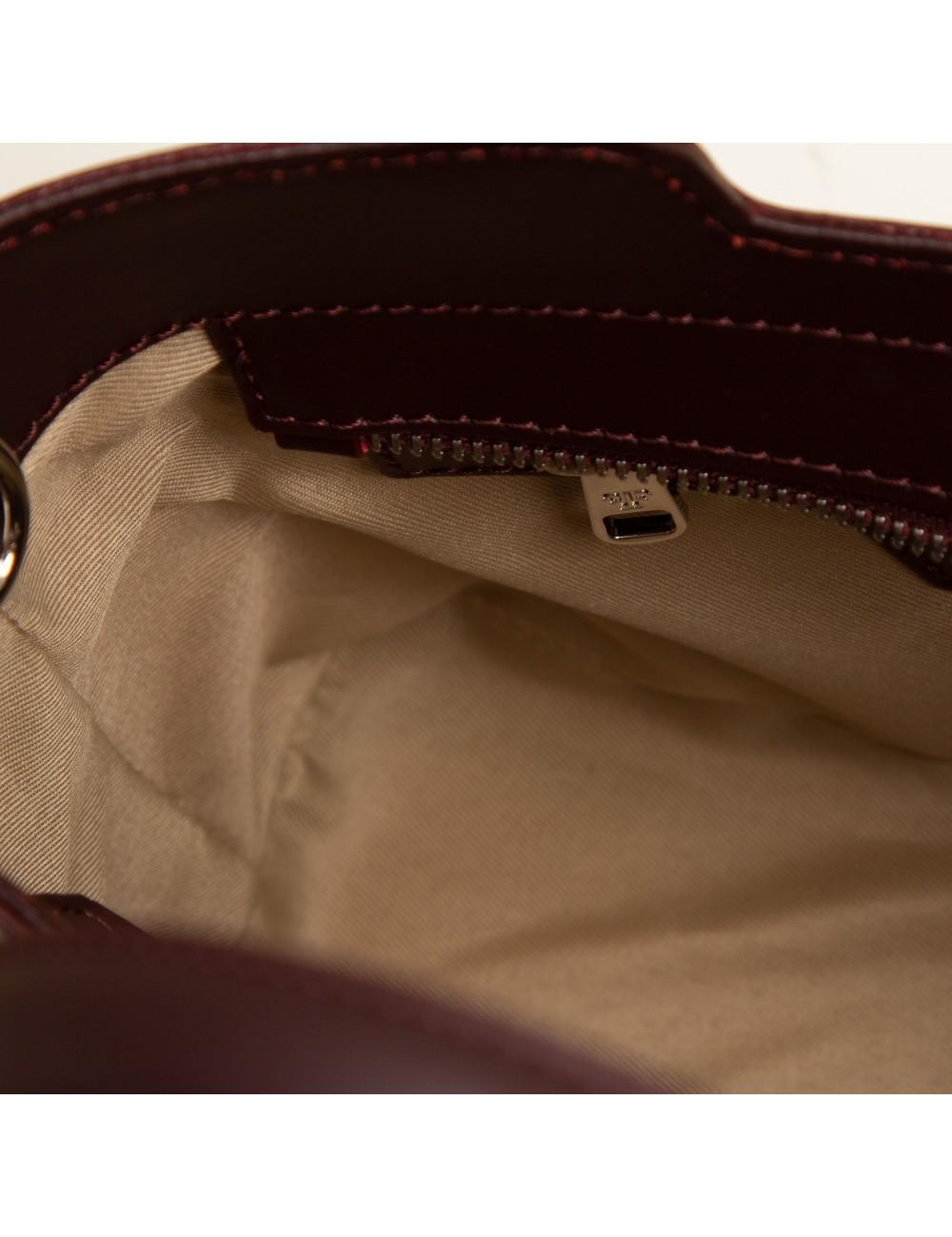 Farrutx KANVAS Piel Premier Burdeos